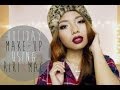 Holiday/Winter Make-Up Using Riri x MAC 