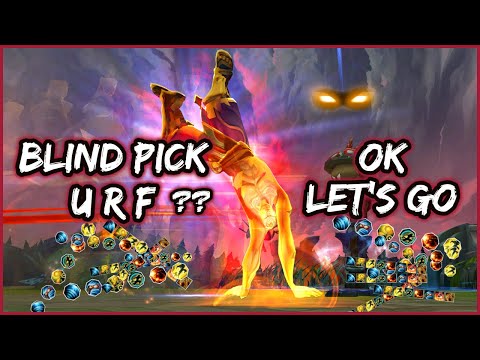 BLIND PICK LEE SIN IN URF? 200ms LAG NO PROBLEM - ULTIMATE CHINESE LEE SIN REMIX - League of Legends
