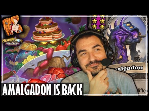 AMALGADON IS MORE OP THAN EVER! - Hearthstone Battlegrounds