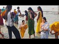 Ganga Ghat Snan Video Simriya Dham Ganga Snnan Ganga Ghat Snan Video