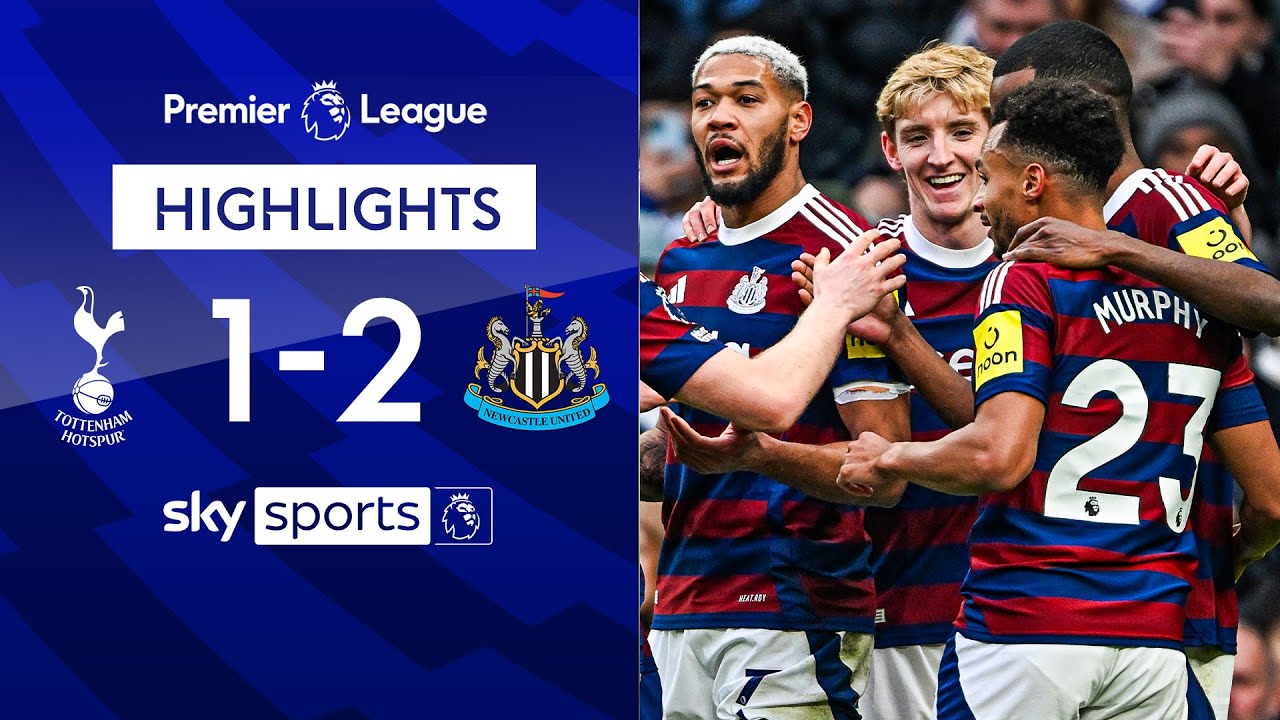 Newcastle come from behind to beat Spurs 👊 | Tottenham 1-2 Newcastle | Premier League Highlights