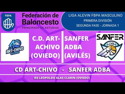 ALEVIN MASC. 1ª - ARTCHIVO - SANFER ADBA - 10/01/2026