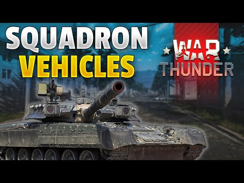 Squadron Vehicles explained in 180 seconds