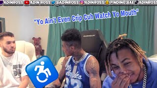 Adin Ross Tells Blueface He’s A Crip!! 😂😂 *Wtf*