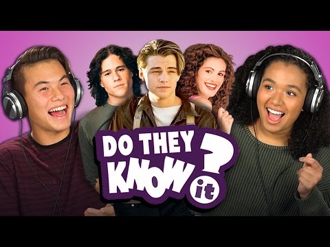 青少年對九○年代愛情電影的反應 (DO TEENS KNOW 90's ROMANCE MOVIES? (REACT: Do They Know It?))
