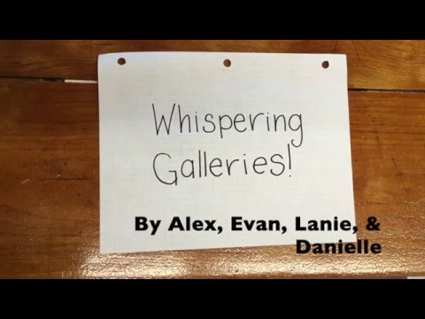 the math of whispering galleries