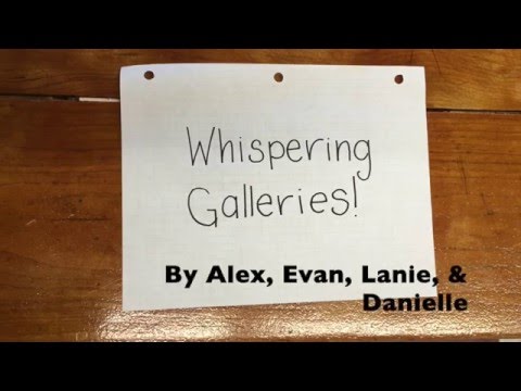 the math of whispering galleries