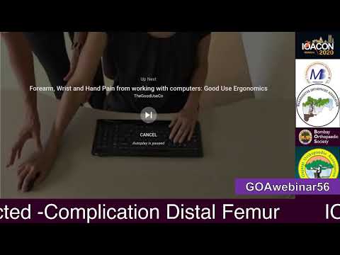 Webinar 56- Momentum IOACON2020 - Distal Femur Complications -Gujarat Guest State