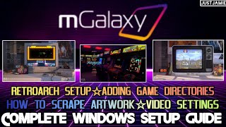 mGalaxy - Complete Beginners Setup Guide 2025 #mgalaxy #emulator #frontend 