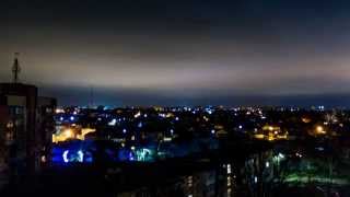 preview picture of video 'Ночной таймлапс Херсон Time lapse night Kherson'