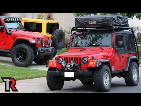 My Sons JEEP WRANGLER BUILD is Starting to Come Together! – Roof Rack Install