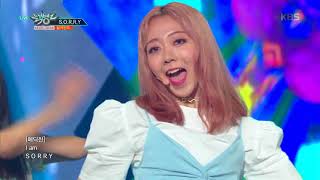 뮤직뱅크 Music Bank - S.O.R.R.Y - 걸카인드(GIRLKIND) .20180615