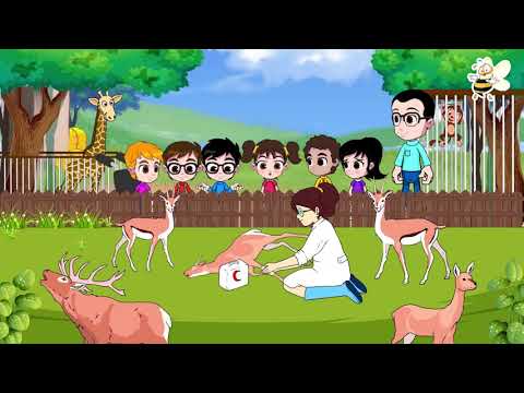 Apprendre le français/Au Zoo/ la gazelle/ les animaux sauvages/séquence1,projet1 5AP