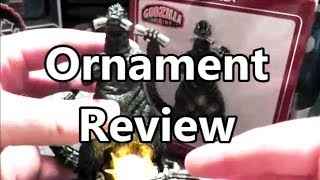 Godzilla Light & Sound 2009 Ornament Review - The No Swear Gamer