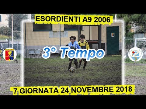 ESORDIENTI A9 2006 7° Giornata Dianese&Golfo - Sanremese 3 Tempo