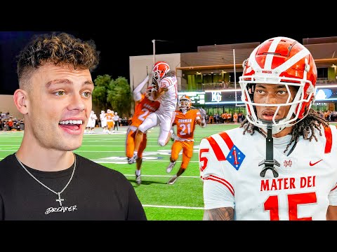 THE GAME OF THE YEAR CAME DOWN TO THE FINAL PLAY! (MATER DEI VS BISHOP GORMAN)