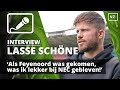 Lasse Schöne: 'Bleef liever bij NEC dan naar Feyenoord'