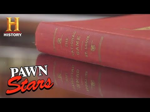 ポーンスターズ。EXPENSIVE BASEBALL BIBLE NEEDS TWO APPRAISALS (Season17) ｜歴史 (Pawn Stars: EXPENSIVE BASEBALL BIBLE NEEDS TWO APPRAISALS (Season 17) | History)