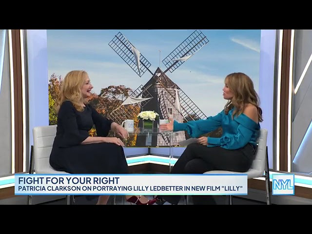 New York Live with Patricia Clarkson: the 'life changing' portrayal of Lilly Ledbetter