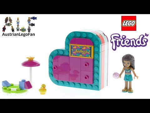 Vidéo LEGO Friends 41384 : La boîte cœur d'été d'Andréa