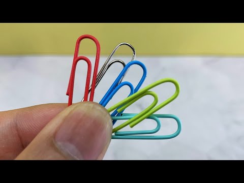 10 Amazing Tricks With Paper Clips That EVERYONE Should Know