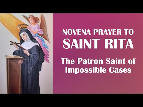 Novena Prayer to St Rita | Pray for 9 Days