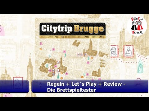 Citytrip Brugge - Regeln + Let´s Play + Review - Brettspiel - Die Brettspieltester
