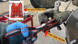 How To Replace Rear Brake pad and Brake Rotor on Kia Soul
