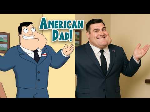 Turning American Dad Characters Into REAL LIFE HUMANS (Shocking Results!)