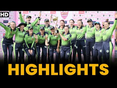 Highlights | Pakistan Women vs Ireland Women | 3rd T20I 2022 | PCB | MW2L