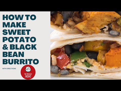Sweet Potato and Black Bean Burrito Recipe