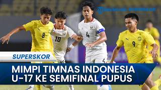 Indonesia Takluk dari Malaysia di ASEAN Cup U-17 2026, Peluang Lolos Semifinal Semakin Tipis
