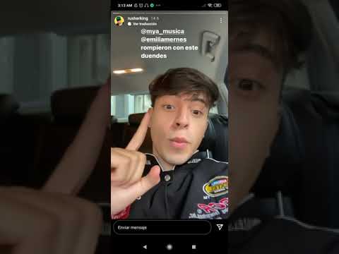 RusherKing escuchando "Bb" de MYA, Emilia