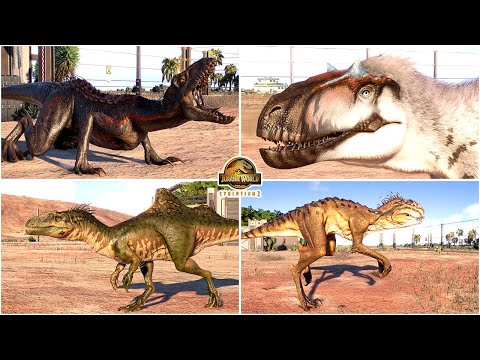 Concavenator, Majungasaurus,  🦖 All Max Egg Medium Carnivores New DLC Perfect Animations | JWE 2