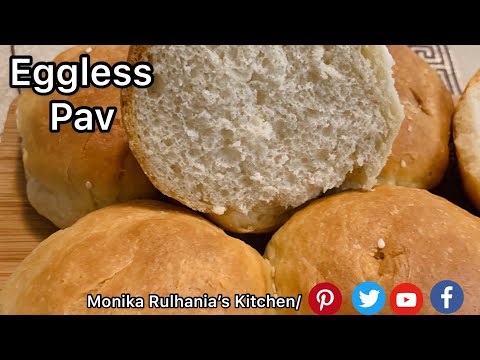 Eggless Ladi Pav Bread || Pav Recipe || Ladi Pav || Buns Recipe ||
