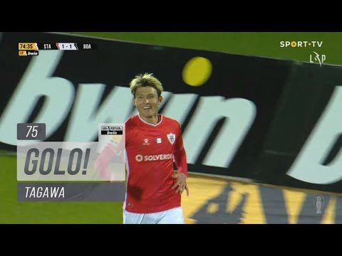 Goal | Golo Tagawa: Santa Clara (2)-1 Boavista (Liga 21/22 #20)