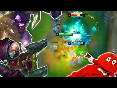 SIAMO DENTRO UN CARTONE ANIMATO ft. @deidxra5928  - League of Legends ITA #3550