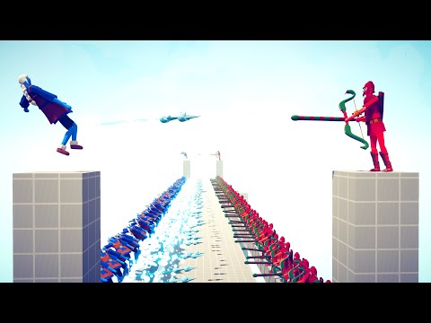 50vs50 ICE MAGE vs EVERY RANGED UNIT - Totally Accurate Battle Simulator TABS