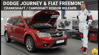FIX P0315/P0335: Dodge Journey/Fiat Freemont Crankshaft/Camshaft Sensor Relearn Procedure