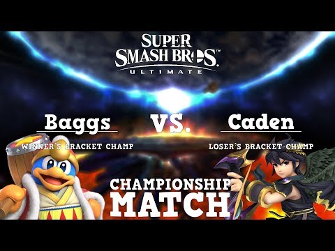 Smash Ultimate Tourney - BAGGS vs CADEN (Championship) [REMATCH]