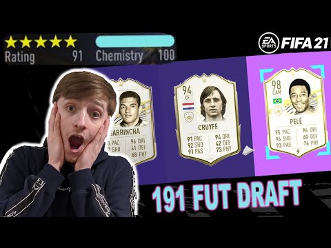 THE BEST 191 RATED FUT DRAFT YOU CAN GET! - FIFA 21
