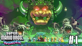 フロリアン王国の危機に立ち向かいます。【マリオワンダーPart1】