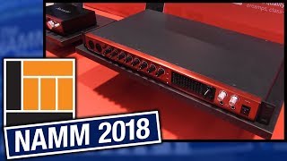 L&M @ NAMM 2018: Focusrite Clarett USB Interfaces