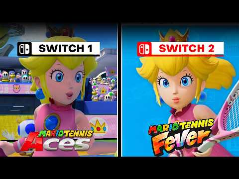 Mario Tennis Fever Looks Incredible