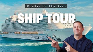 Wonder of the Seas FULL SHIP TOUR 2025