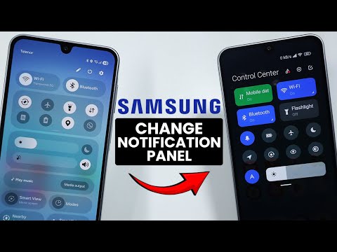 [OneUi 8] How to Change Notification Panel on Samsung