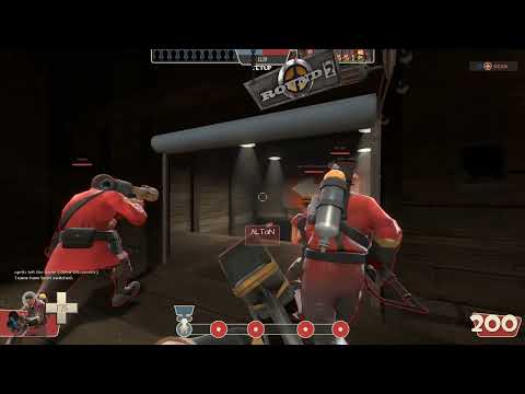 Team Fortress 2 Pyro Gameplay