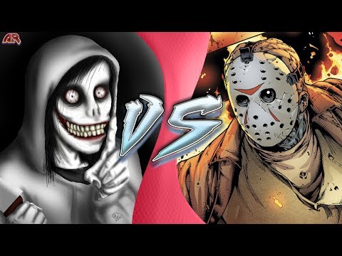 JEFF THE KILLER vs JASON VOORHEES (Jason vs CreepyPasta Animation) | CARTOON FIGHT CLUB