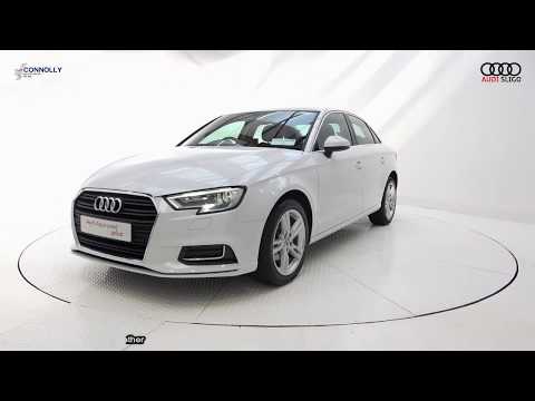 CMG AUDI SLIGO:162D22562 Audi A3 Saloon 1.6TDI SE 110BHP Manual Ibis White / Black Alcantara Leather