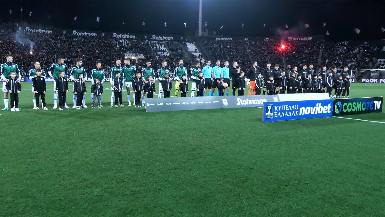 Η παρακάμερα του πρώτου προημιτελικού Κυπέλλου ΠΑΟΚ – Παναθηναϊκός | pao.gr